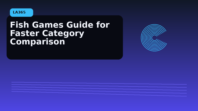 Fish Games Guide for Faster Provider Comparison