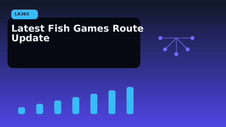 Latest Fish Games Route Update