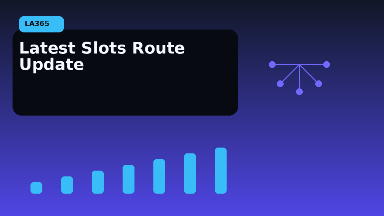 Latest Slots Route Update