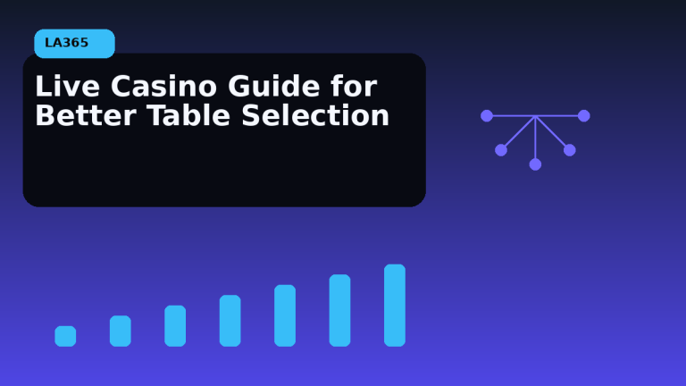 Live Casino Guide for Beginner-First Table Selection